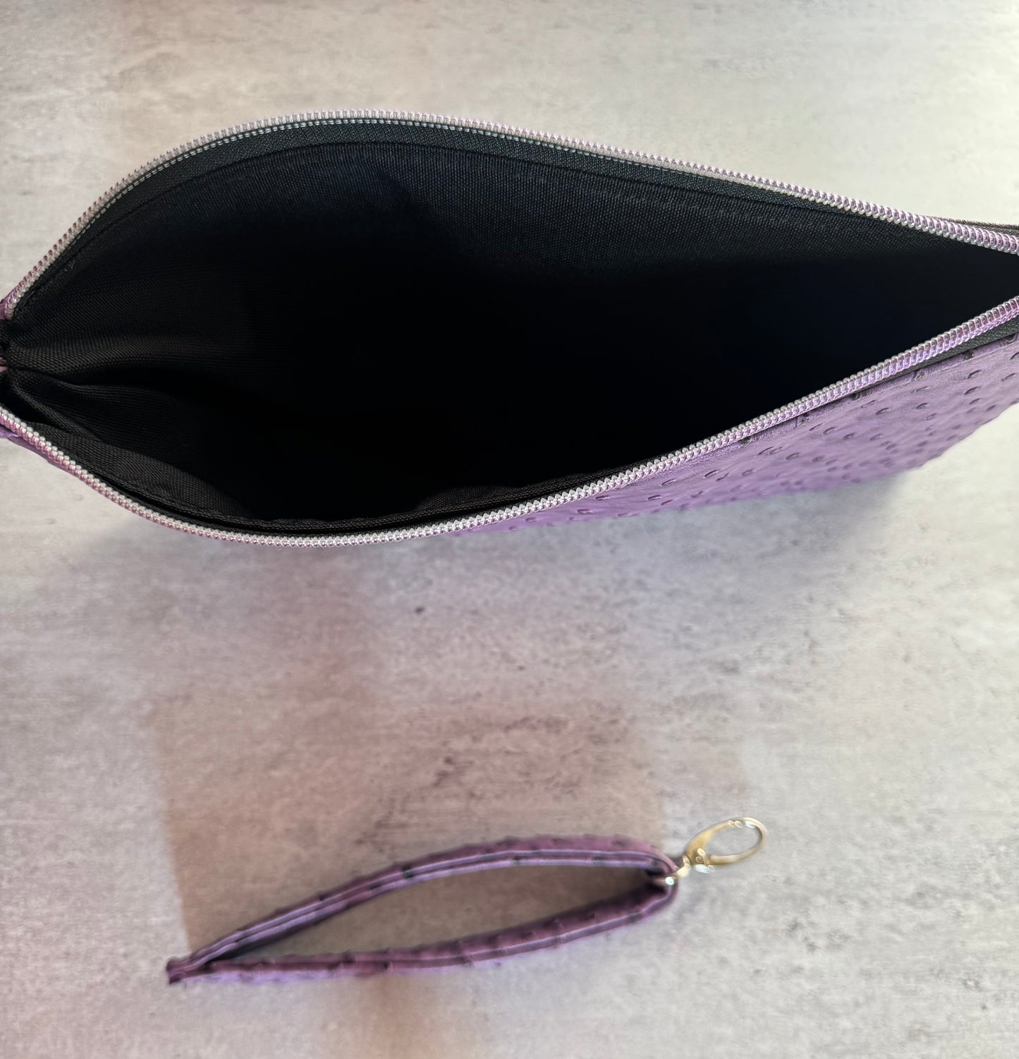 Amethyst Kali Wristlet